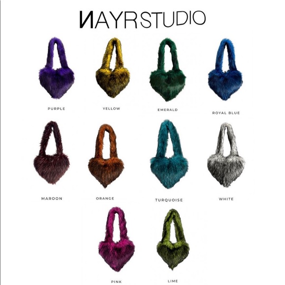 Yellow Nayr Heart Bag - Picture 4 of 4